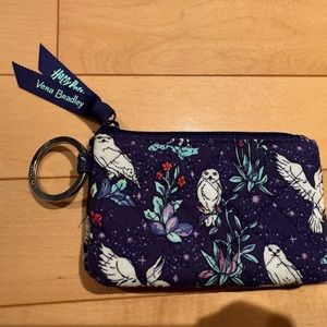 NWOT Harry Potter x Vera Bradley RFID deluxe zip ID case